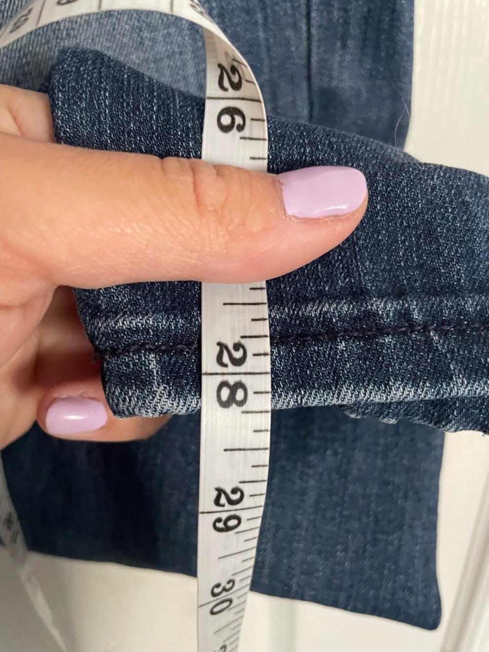 Seven7 Dark Blue Women's size 4 Slim High Waisted Jeans - Picture 5 of 9